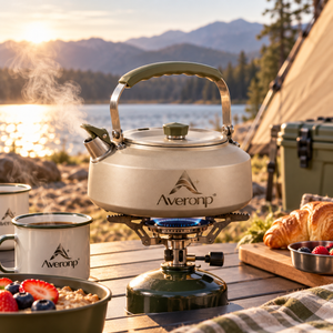 Averonp™ LatchNest Camp Kettle