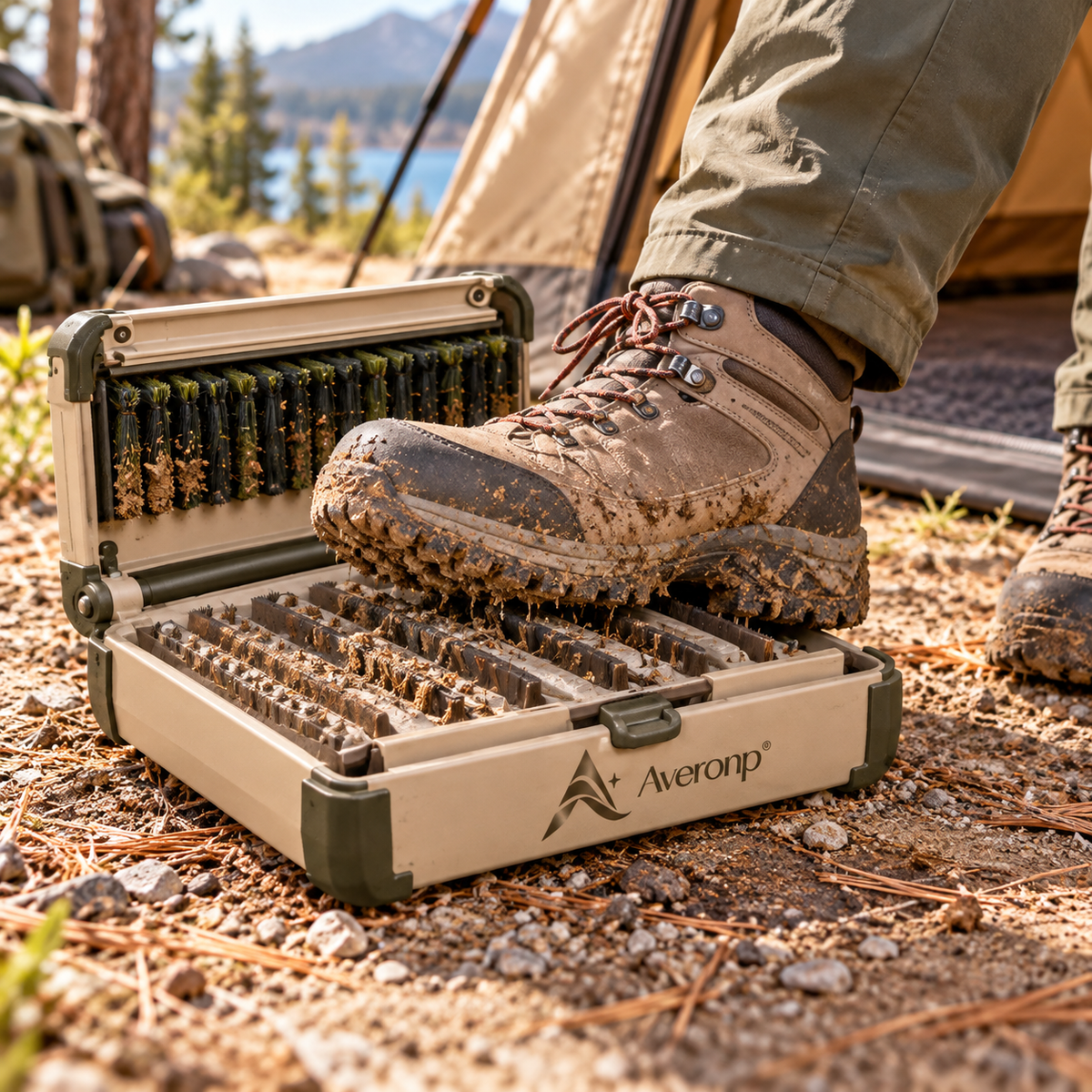 Averonp™ EntryBoot Scrape Station