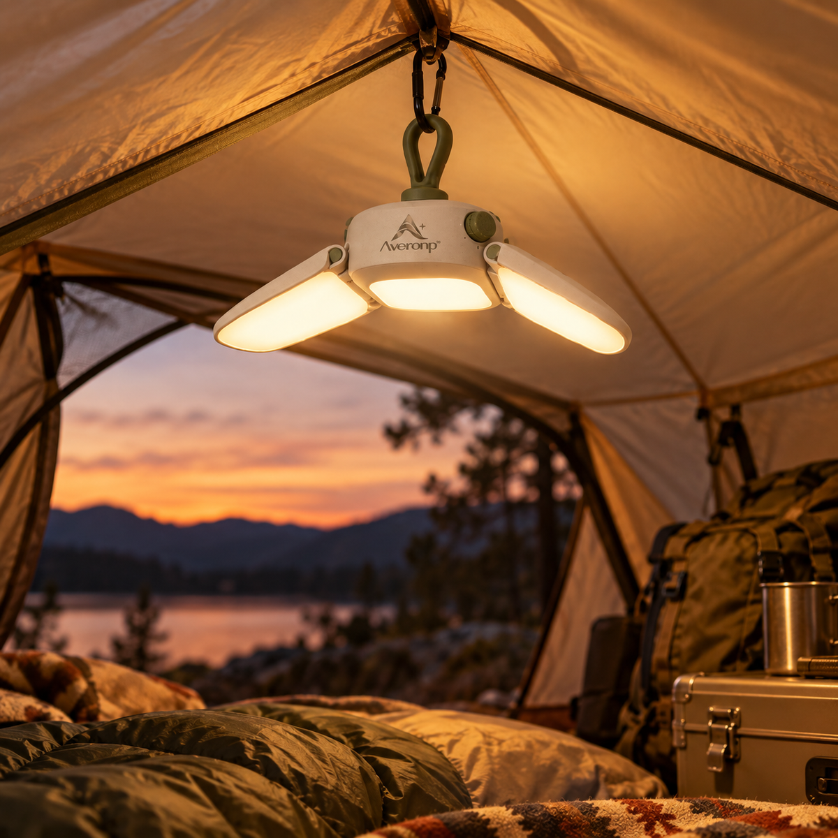 Averonp™ FoldWing Camp Lantern