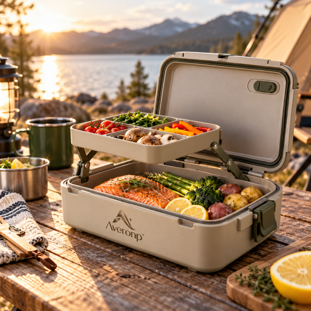Averonp™ LiftTier Food Carrier