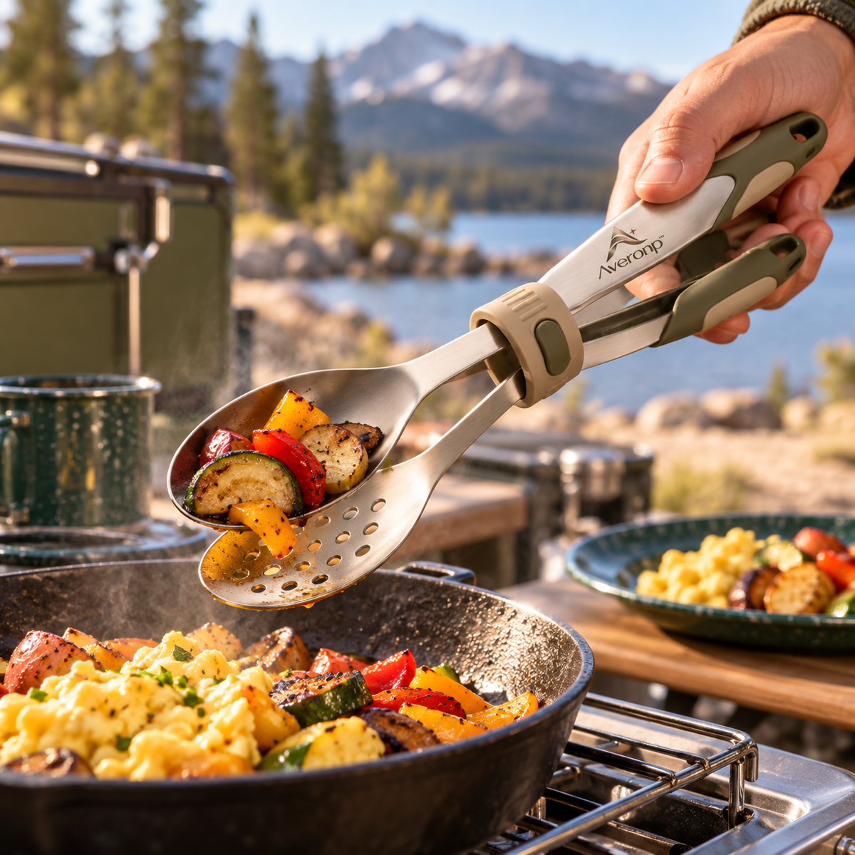 Averonp™ Interlock Spoon Tongs